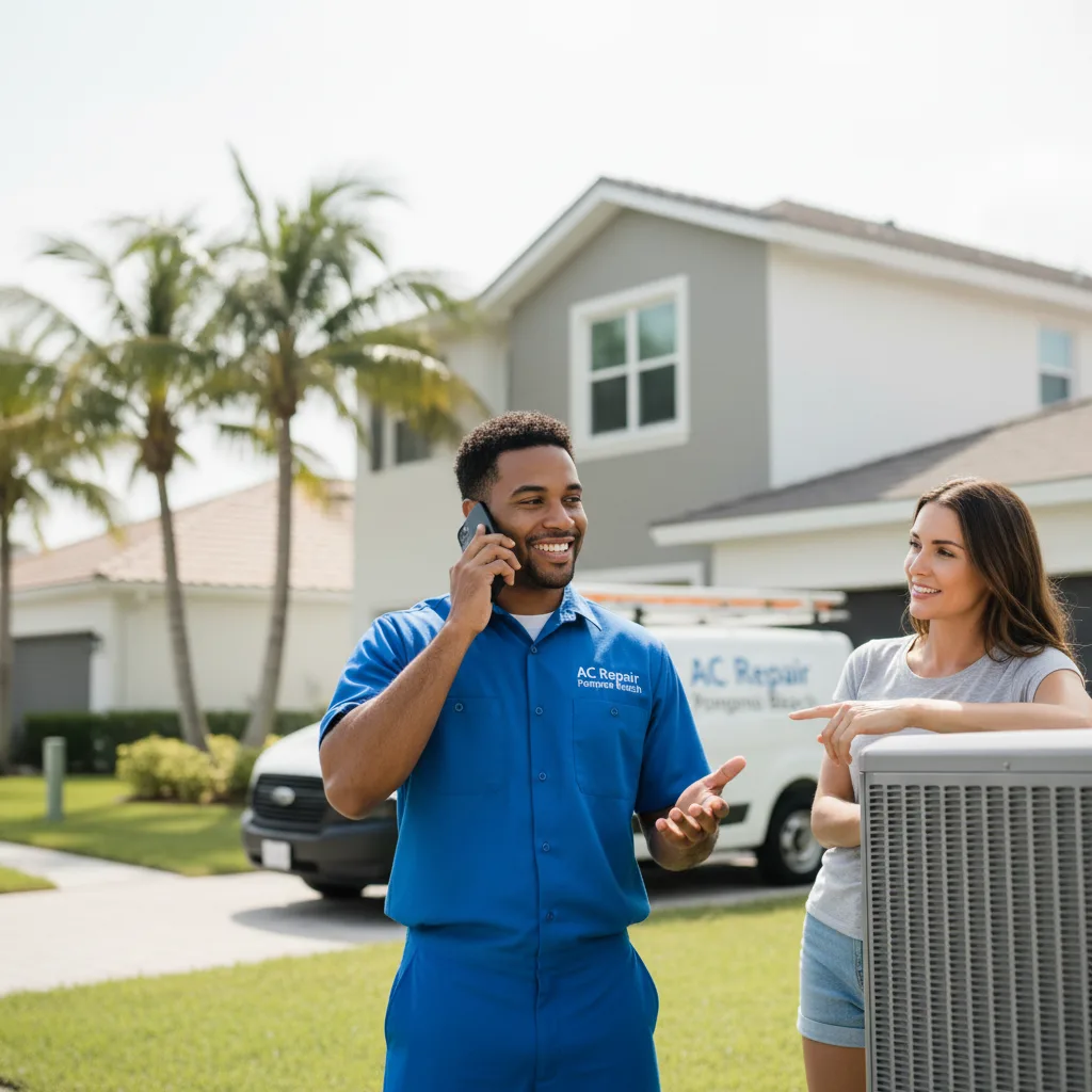 AC Repair Pompano Beach customer support in Sterling Heights